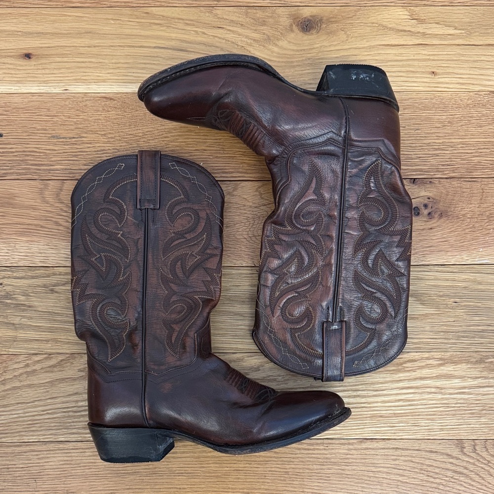 DAN POST MEN'S MIGNON WESTERN BOOTS - ROUND TOE